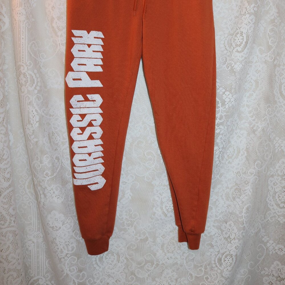 Jurassic World mens/teens sweat pants size small tapered leg - Picture 5 of 6